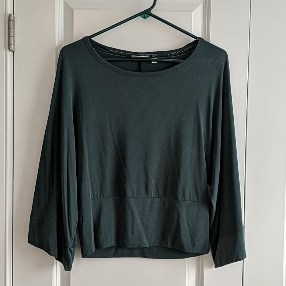 Anthropologie Deletta Bell Sleeve top